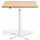 Boost Height Adjustable Meeting Table - 700x700mm